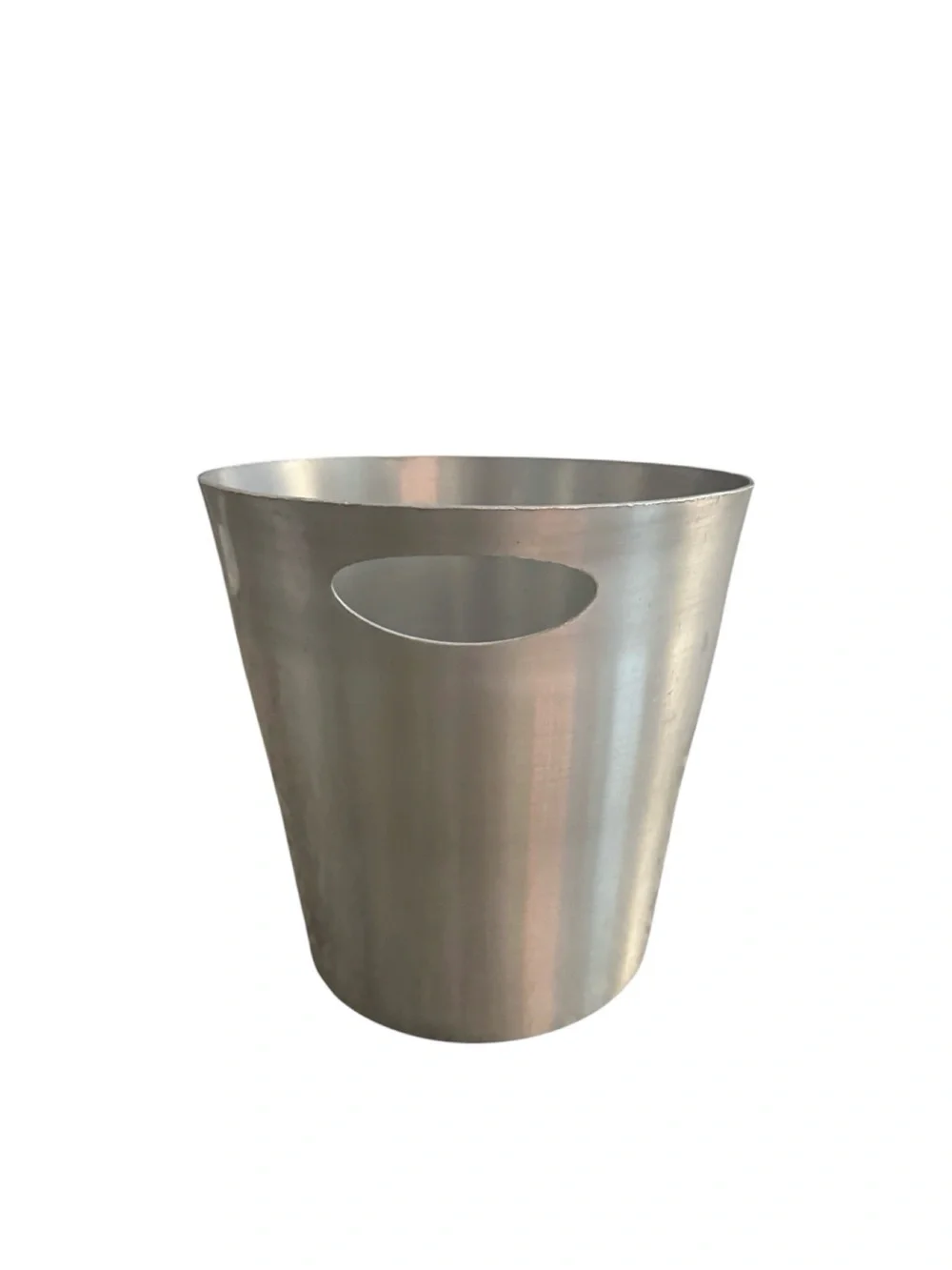 Henriot Reims French Vintage 1980s’ Metal Champagne Ice Bucket Chiller